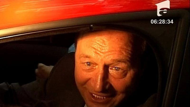 VIDEO! Traian Basescu si-a cumparat un Ford B-max: 