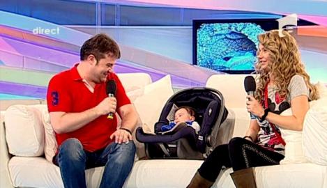 VIDEO! Andrei Duban, paznic de noapte: Micutul Armin face "legea" in familie!