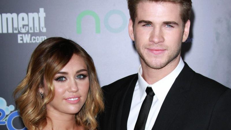 Miley Cyrus s-a logodit cu Liam Hemsworth