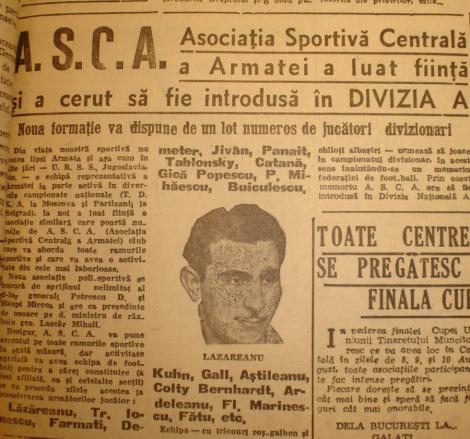 Steaua Bucuresti implineste 65 de ani!
