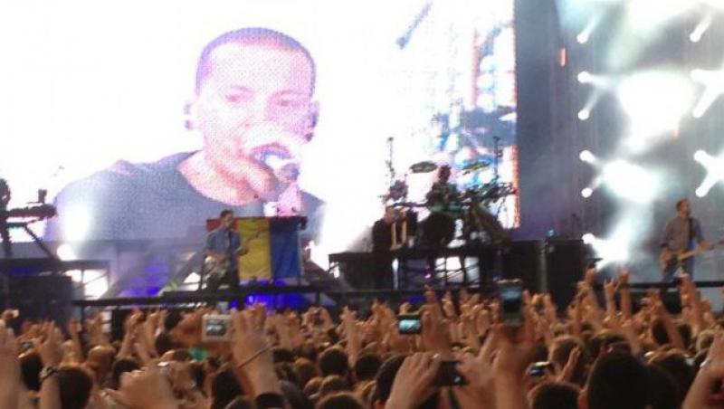 EXCLUSIV! Cum s-a vazut concertul Linkin Park de langa scena!