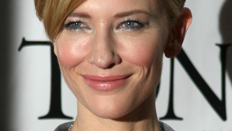 FOTO! Cate Blanchett, de nerecunoscut fara machiaj!