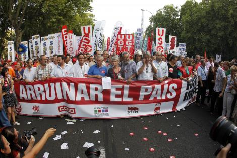 Spania: Protestele impotriva masurilor de austeritate iau amploare