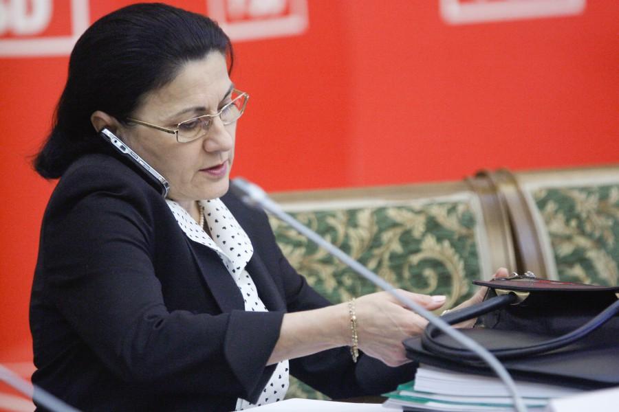 Ecaterina Andronescu: "Voi respecta decizia Consiliului National de Etica cu privire la doctoratul lui Ponta"