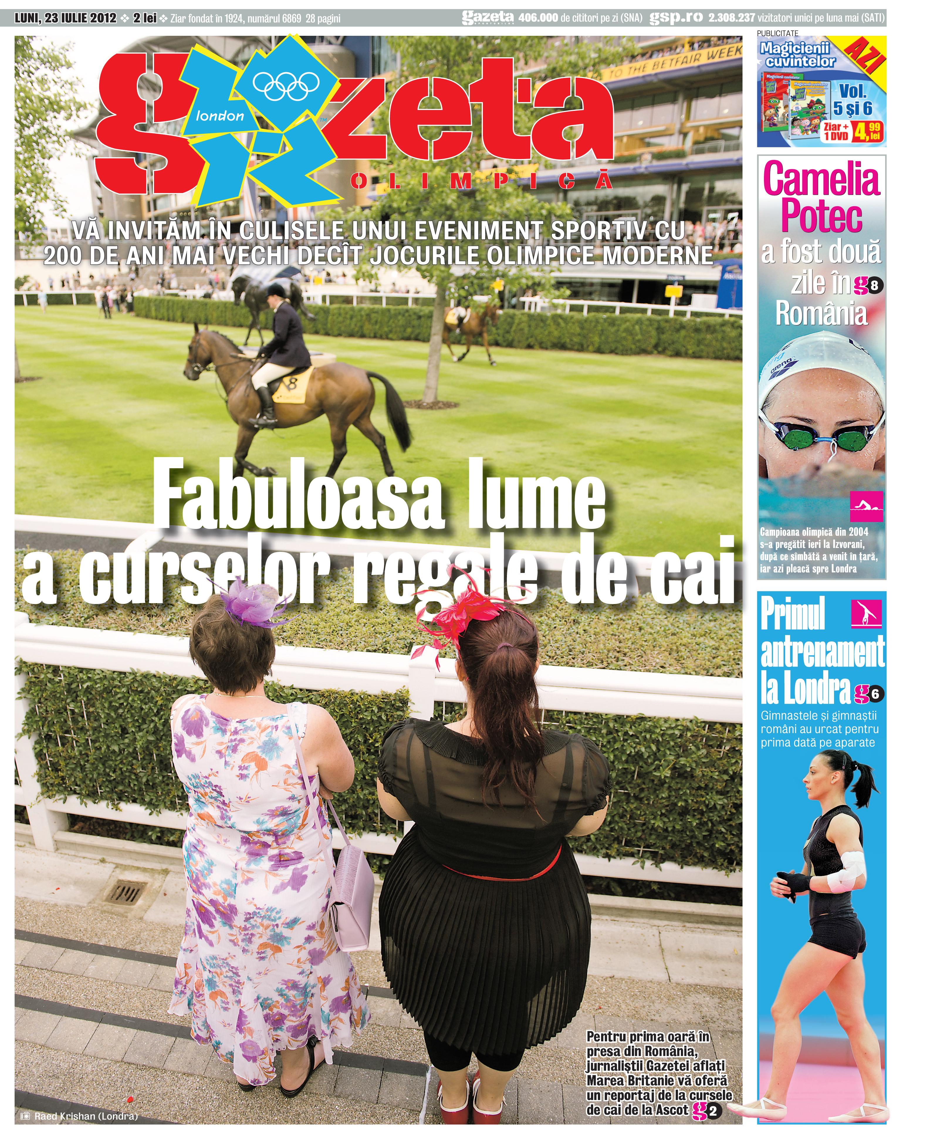 Super reportaj marca GSP: Cursele regale de cai de la Ascot!