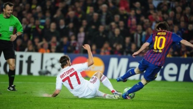 Messi s-a accidentat cu trei saptamani inainte de meciul cu Dinamo