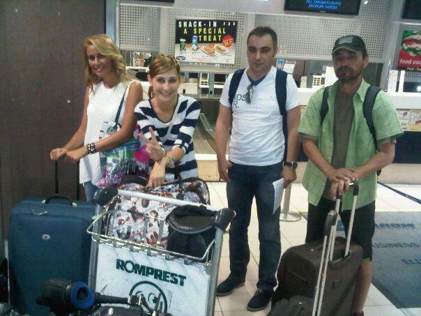 Intact Media Group si-a trimis cei mai buni reporteri la JO 2012. Crina Abrudan, Magda Bucur si Gabi Balasu au ajuns la Londra