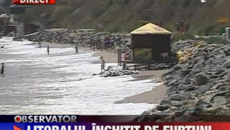 Dezastru pe litoralul romanesc: Mai multe plaje au fost distruse de furtuni‎