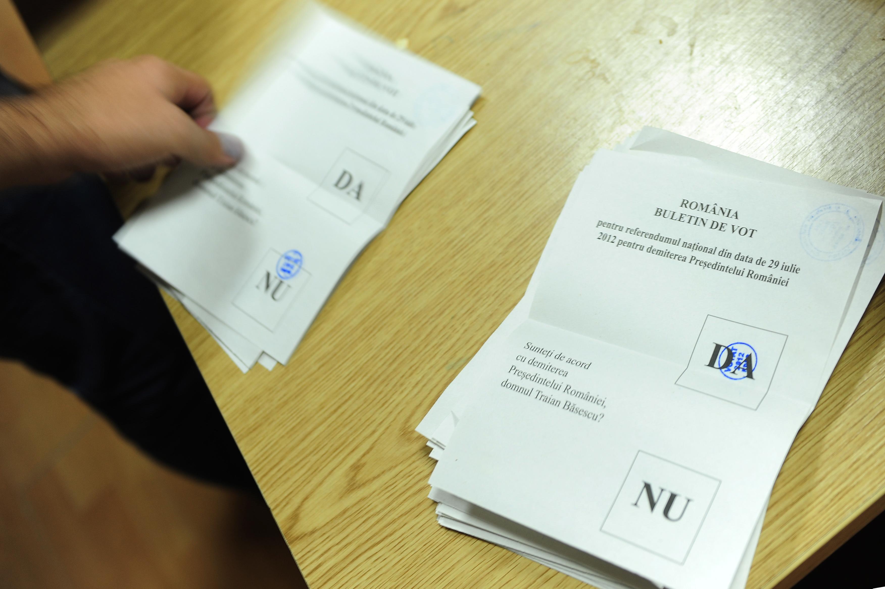 BEC: Rezultatele finale ale referendumului din 29 iulie vor fi anuntate miercuri, la 10.30