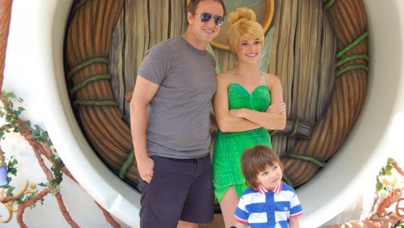 Tinker Bell a facut-o geloasa pe Anamaria Prodan la Disneyland!