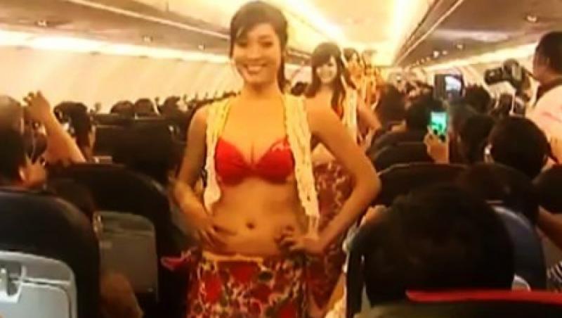 O companie aeriana din Vietnam, amendata pentru ca a oferit dansuri exotice pasagerilor