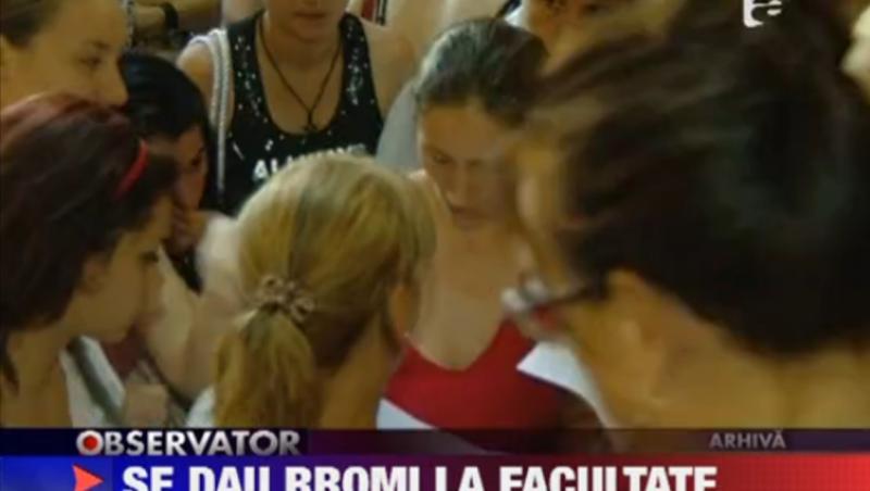 Romanii se dau romi pentru obtinerea unui loc fara taxa si fara examen la facultate