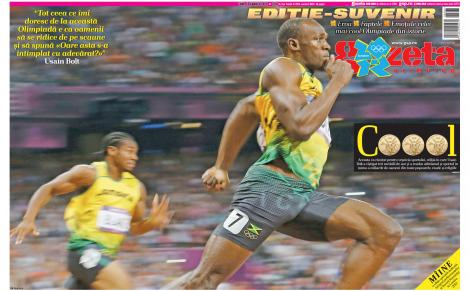 AZI, Gazeta Sporturilor a tiparit cel mai consistent ziar din istoria presei sportive! Ediție-suvenir de 48 de pagini dedicata Jocurilor Olimpice!
