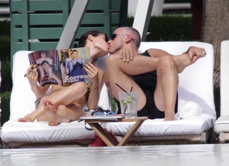 Eros Ramazzotti a petrecut o vacanta de vis alaturi de iubita sa, pe plaja din Miami