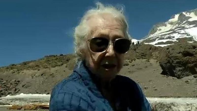 Are 104 ani, insa vrea sa escaladeze un munte de... 3400 de metri!