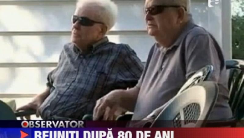 Revedere emotionanta in SUA! Doi frati s-au intalnit dupa mai bine de 80 de ani!