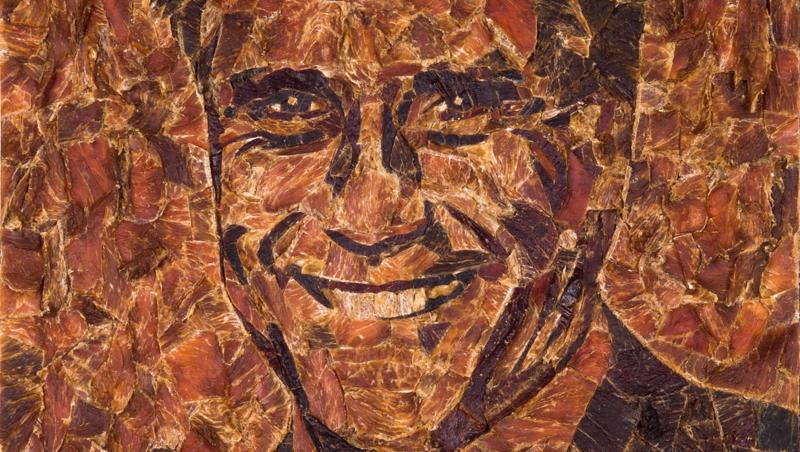 Barack Obama si Mitt Romney au cate un portret din carne de vita