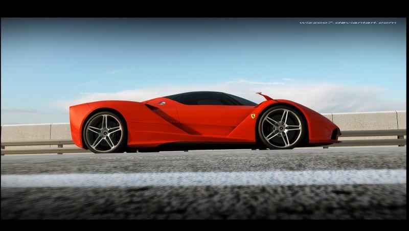 Cum ar putea arata viitorul Ferrari F70