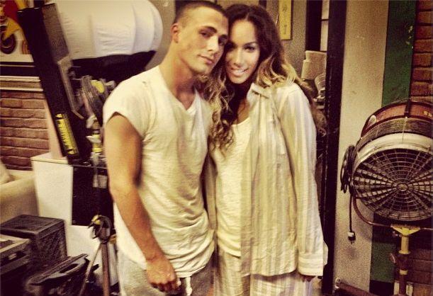 Leona Lewis, fosta castigatoare X Factor UK, filmeaza un videoclip intens. In rolul iubitului ei, noua senzatie TV: Colton Haynes