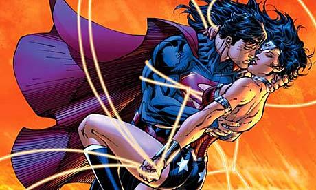 Dragostea in lumea benzilor desenate: Superman si Wonder Woman "au decis" sa formeze un cuplu!