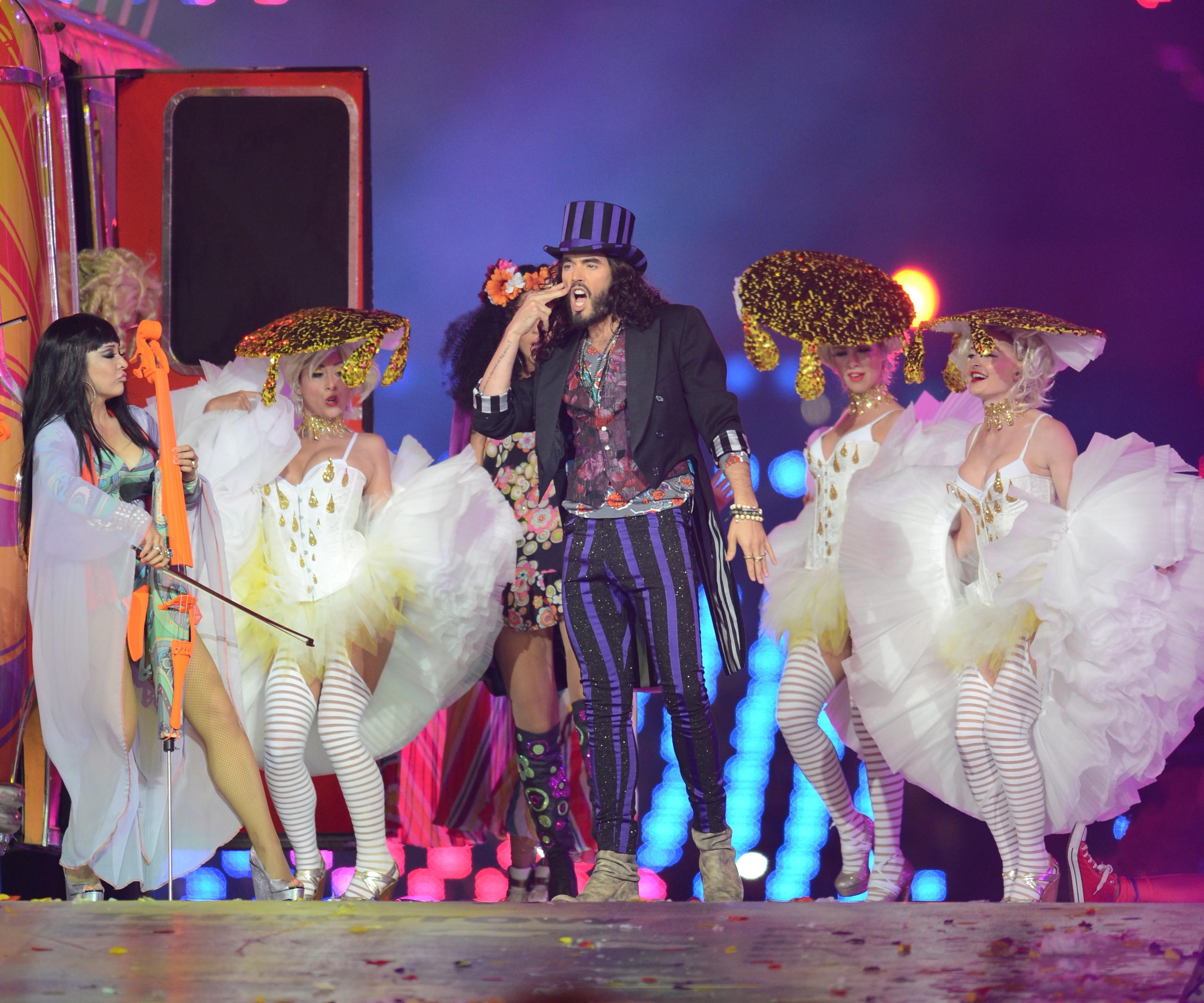 Geri Halliwell si Russell Brand, cel mai nou cuplu de vedete