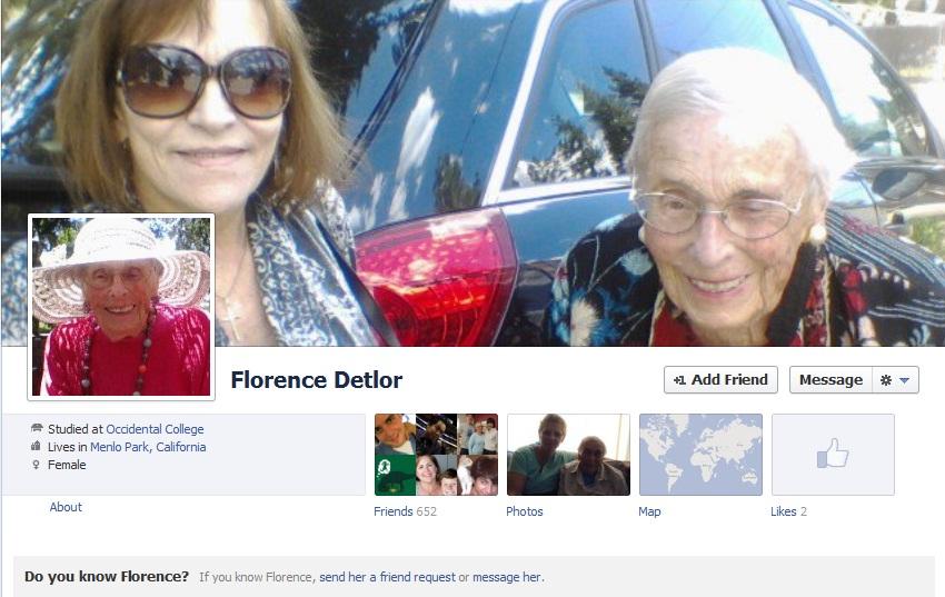 Cea mai in varsta utilizatoare de Facebook are 101 ani