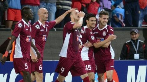 CFR Cluj s-a calificat in grupele Ligii Campionilor