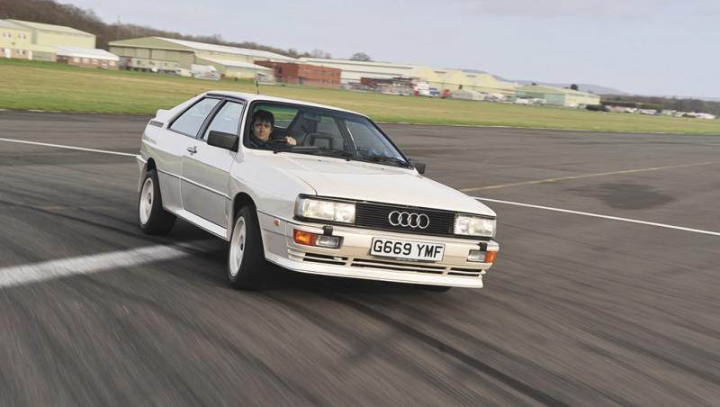 Hammond conduce legendarul Audi quattro