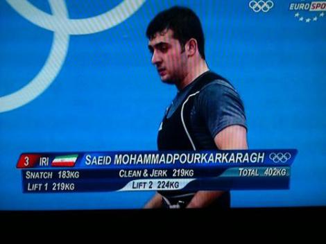 Mohammadpourkarkaragh - cel mai lung nume de familie din istoria Jocurilor Olimpice!
