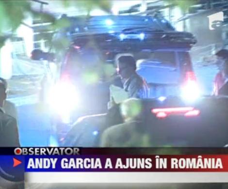 Andy Garcia a sosit in Romania. Afla cat va sta in tara noastra!