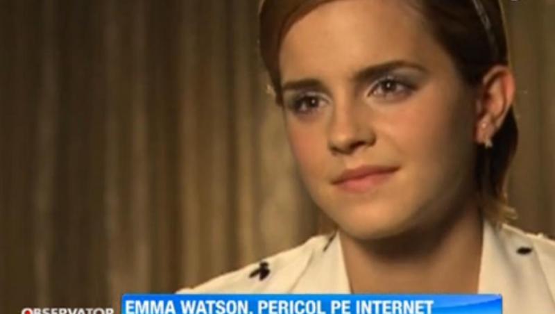 Emma Watson este cea mai periculoasa vedeta pe internet