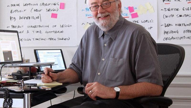 Omul care a inventat laptop-ul: Celebrul designer Bill Moggridge a murit la 69 de ani
