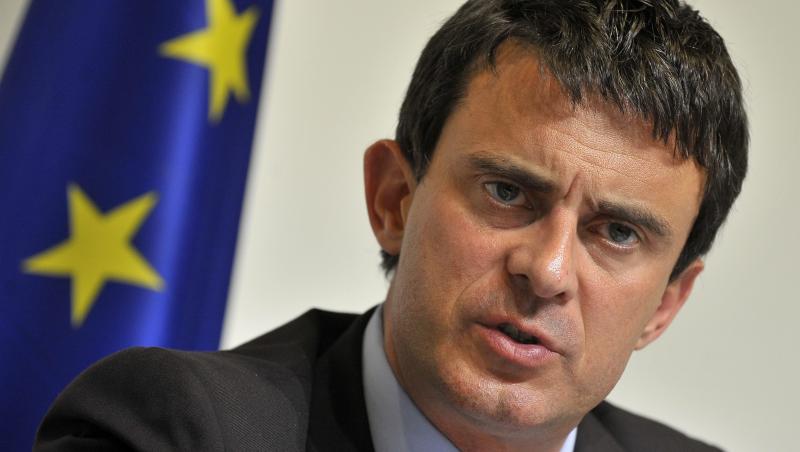 Ministrul de Interne francez, Manuel Valls, in vizita in Romania