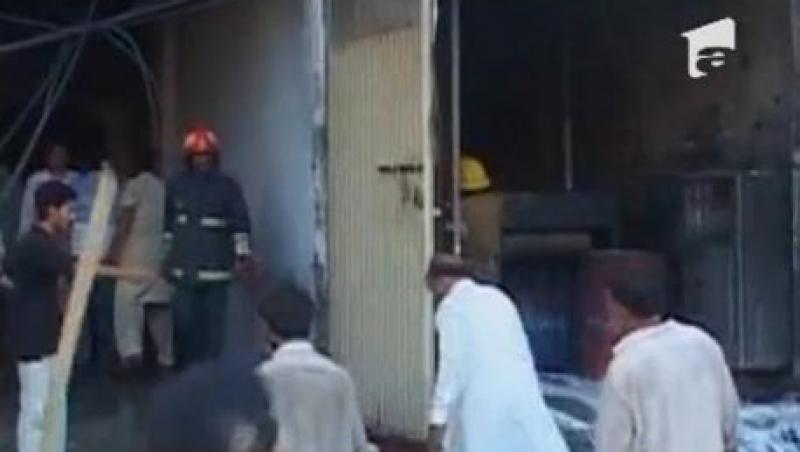Incendiu de proportii la o uzina din Pakistan! Peste 160 de oameni au murit