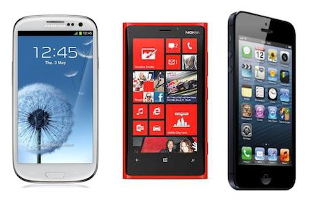 Sase motive pentru care iPhone 5 e mai slab decat Samsung Galaxy S III si Nokia Lumia 920