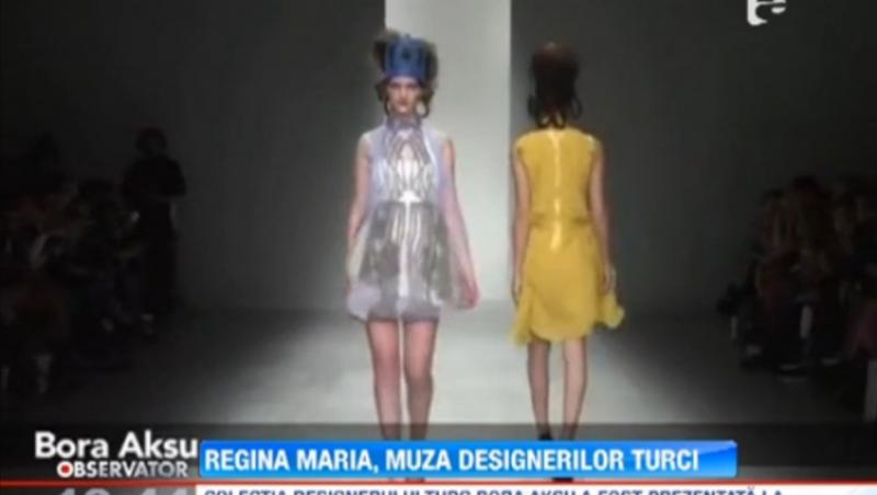 Regina Maria a Romaniei, muza unui designer de moda turc