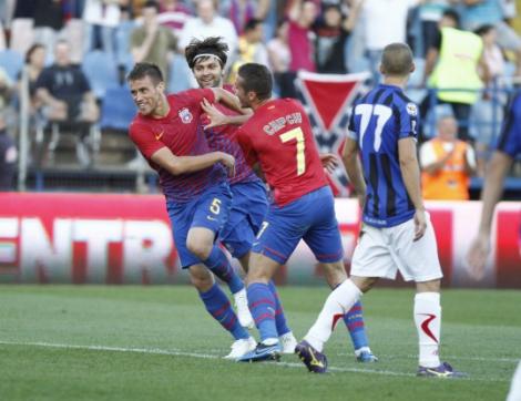 Fortareata Ghencea: Steaua a batut Otelul cu 2-1 intr-un meci care a pornit furtunos, apoi s-a stins  