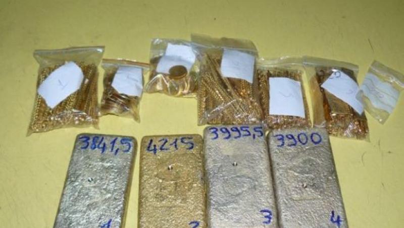 Circa 20 de kilograme de aur, descoperite in trenul Budapesta - Bucuresti