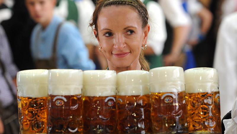 Ploua cu bere in Munchen! A inceput Oktoberfest!