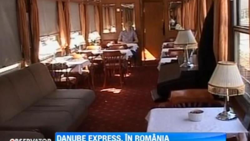 Un nou tren de lux trece prin Romania: Danube Express a oprit in Brasov si Sighisoara