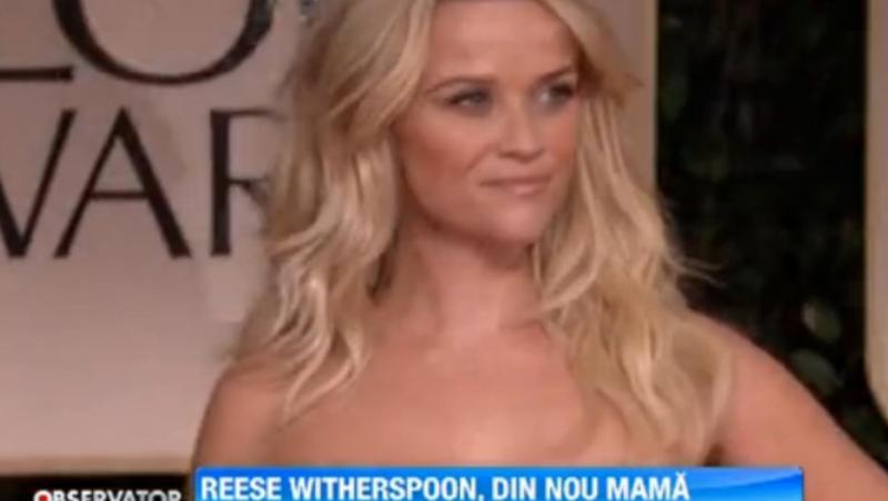 Reese Witherspoon, mama pentru a treia oara