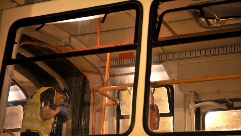 Doua tramvaie s-au ciocnit la Galati. Cinci persoane au fost ranite