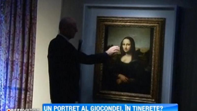 Leonardo da Vinci a pictat si o versiune mai tanara a Giocondei
