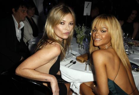 Kate Moss si Rihanna au pozat impreuna pentru Vogue