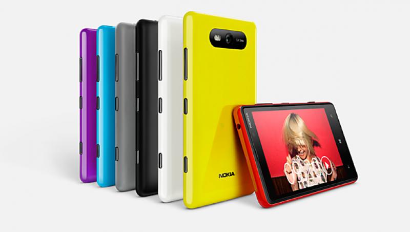 Nokia a prezentat noi modele de smartphone-uri: Lumia 920 si Lumia 820, cu soft Windows