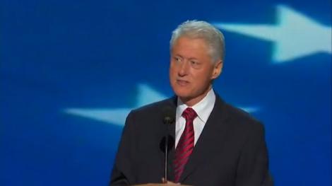 Bill Clinton l-a nominalizat pe Barack Obama drept candidat la presedintia SUA