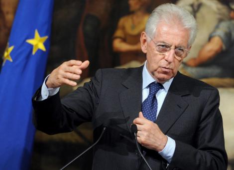 Premierul italian Mario Monti propune organizarea unui summit european pentru contracararea populismului