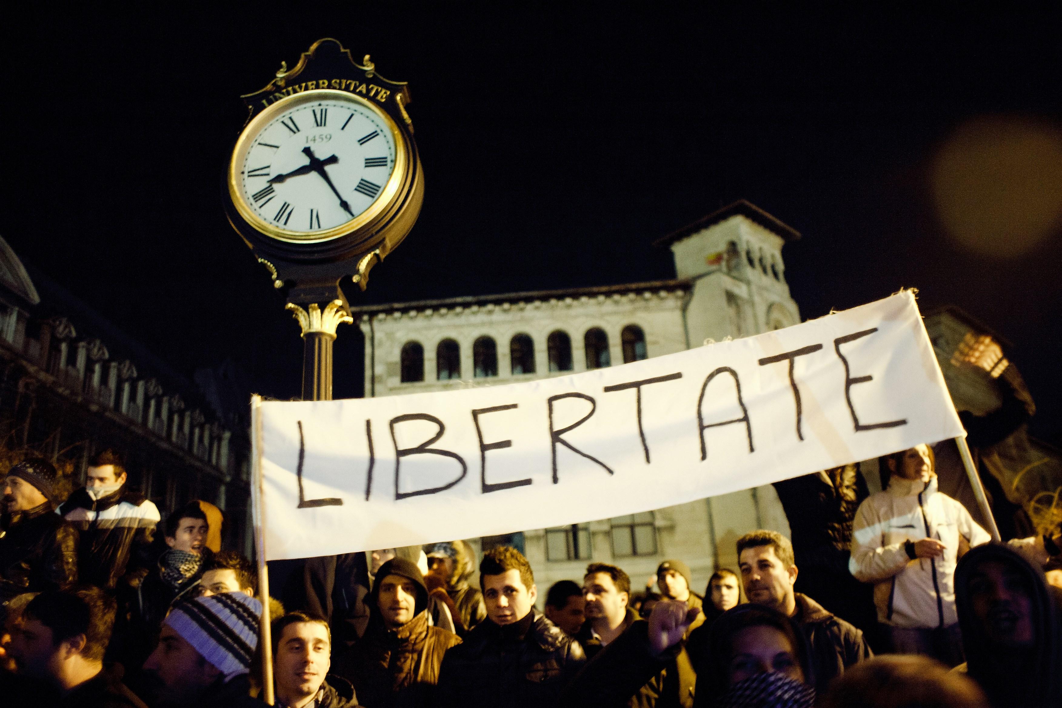 A trecut un an de la debutul protestelor violente din Piata Universitatii