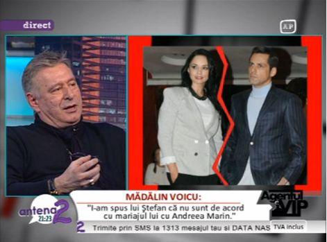 Madalin Voicu despre divortul anului: “Despartirea era previzibila. Stiam ca nu va merge”