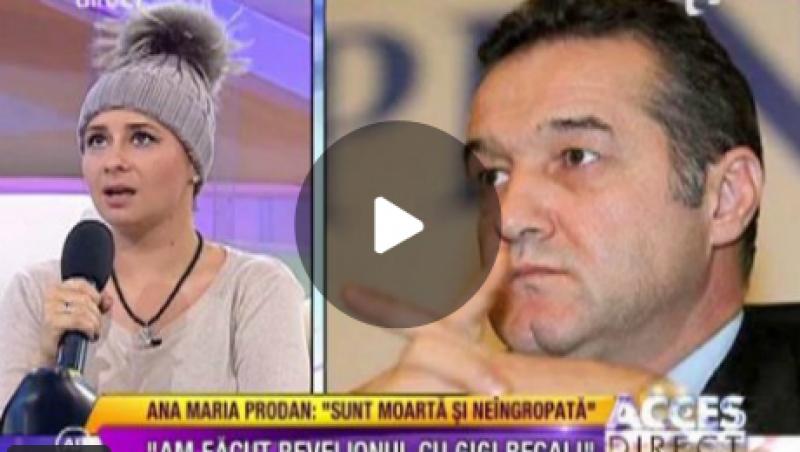 Anamaria Prodan vrea sa lucreze cu Gigi Becali... si inca ceva: un copil!